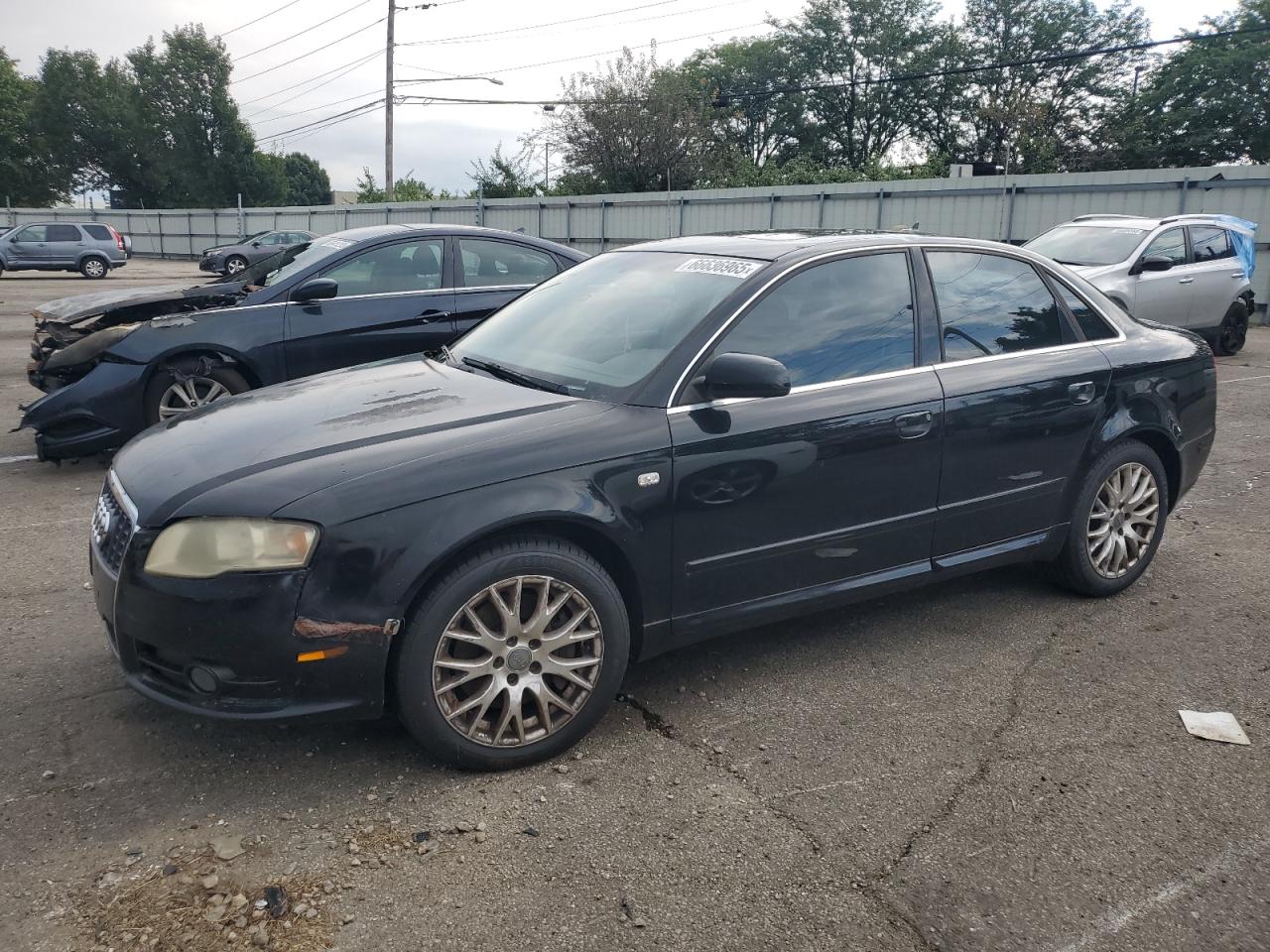 2008 Audi A4 2.0T Quattro VIN: WAUDF78E28A168721 Lot: 66636965