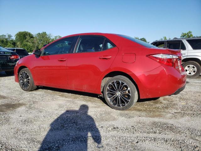  TOYOTA COROLLA 2016 Красный