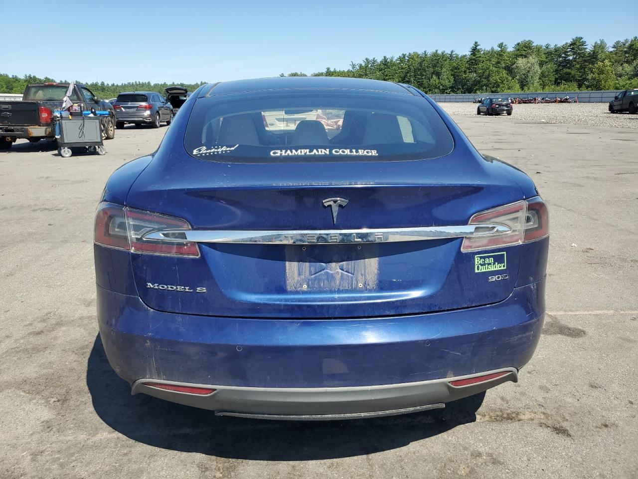 2015 Tesla Model S VIN: 5YJSA1E21FF106585 Lot: 65399835