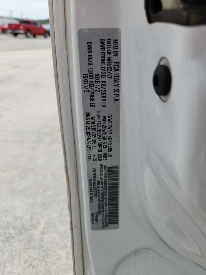 2018 Ram Promaster City VIN: ZFBERFAB9J6K62132 Lot: 64465085