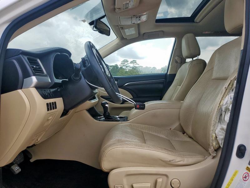  TOYOTA HIGHLANDER 2016 Белы