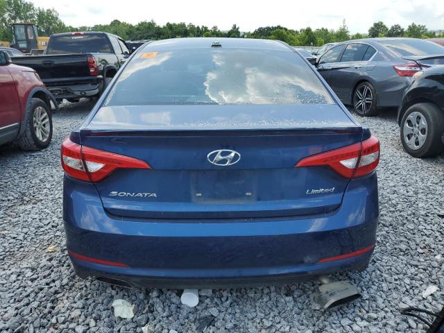  HYUNDAI SONATA 2017 Синий