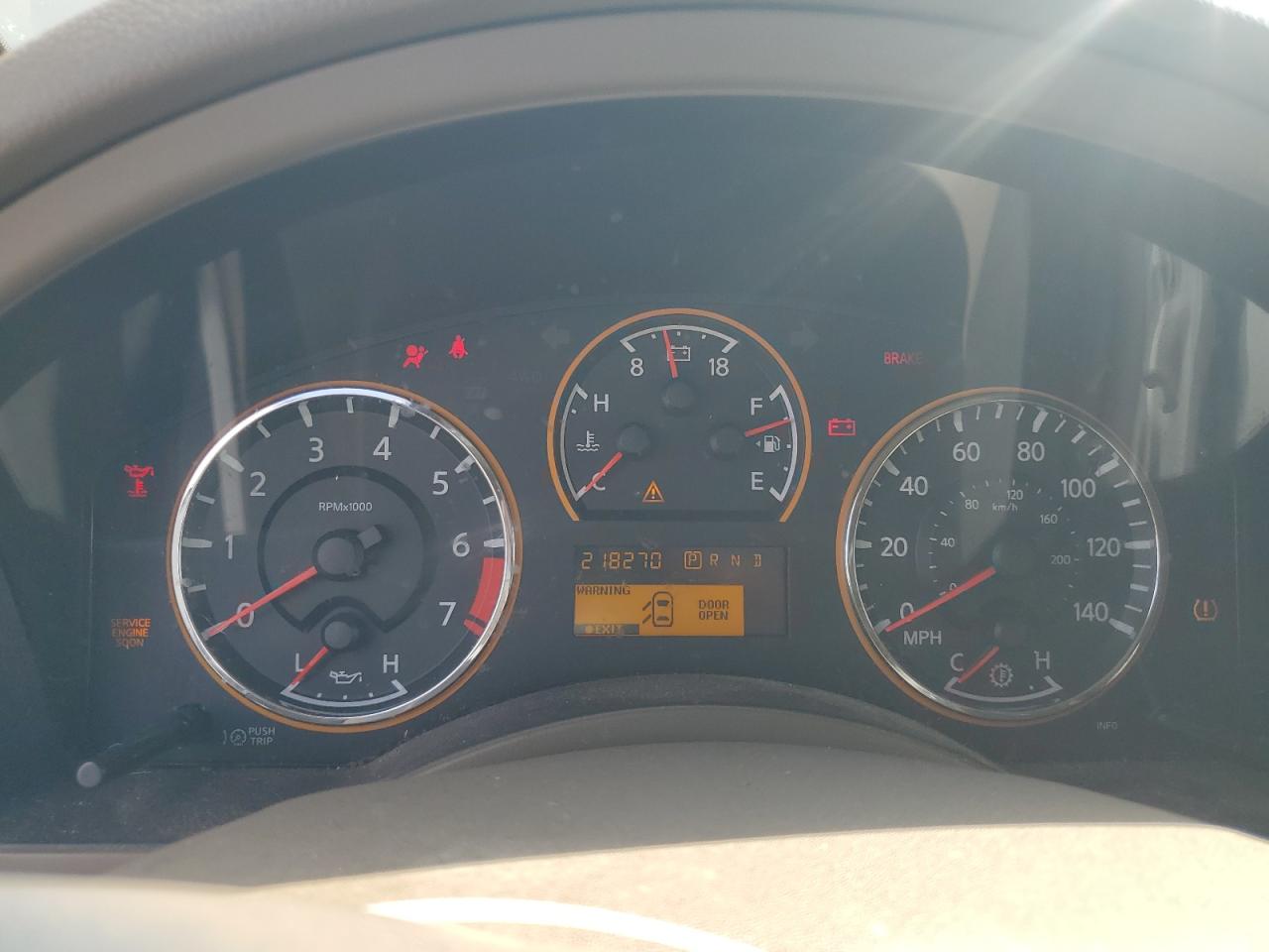 2008 Nissan Armada Se VIN: 5N1AA08D88N632165 Lot: 63860615