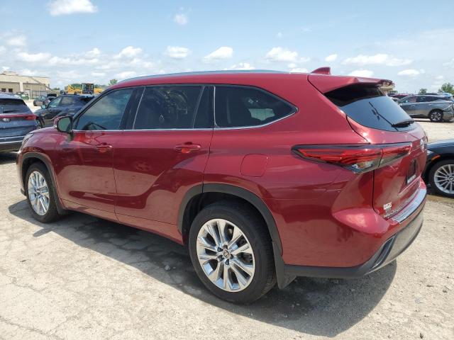  TOYOTA HIGHLANDER 2020 Бордовый