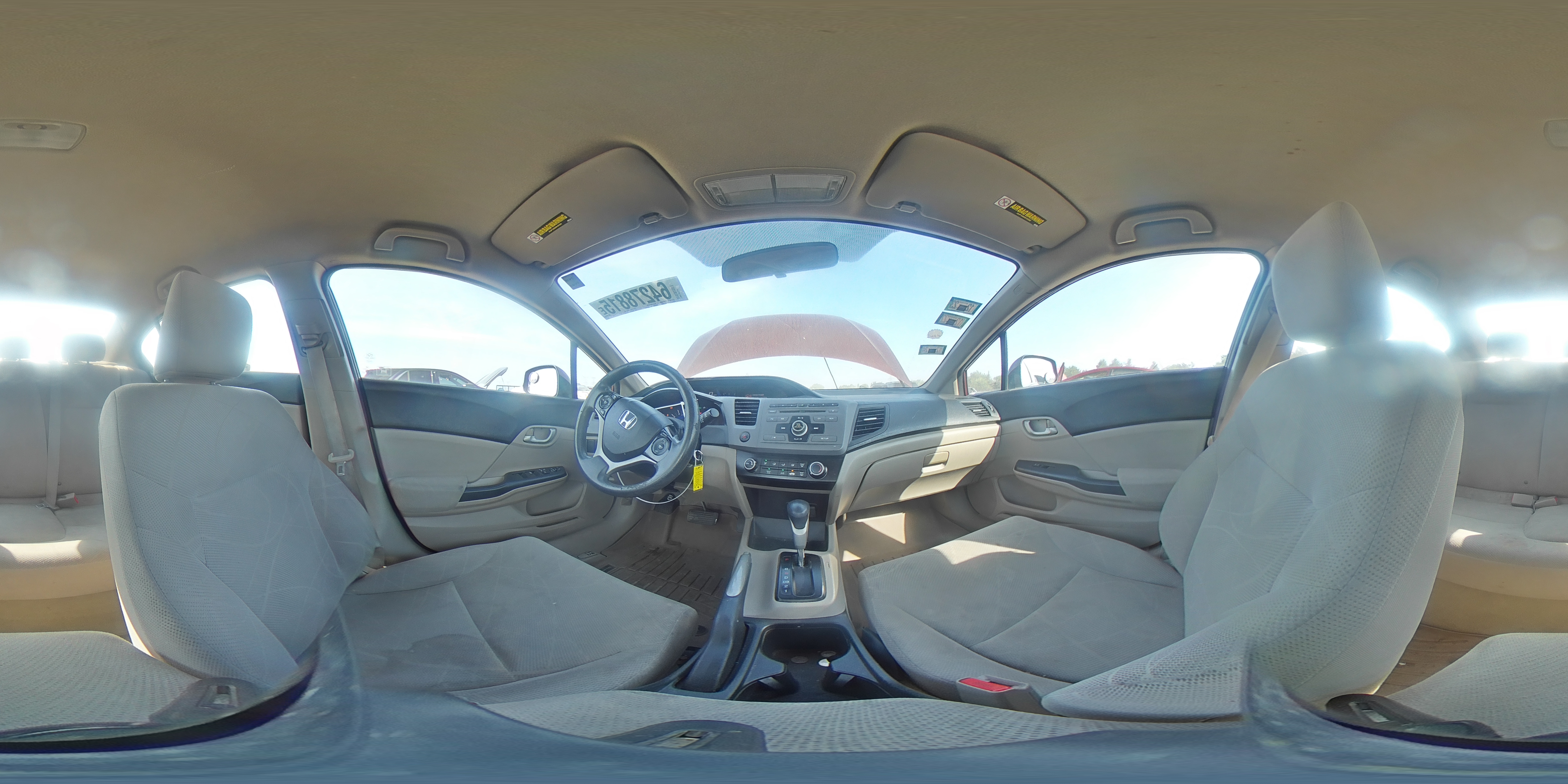 2012 Honda Civic Lx VIN: 19XFB2F55CE107477 Lot: 64278815