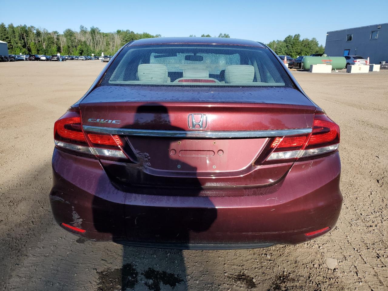 2014 Honda Civic Lx VIN: 2HGFB2F4XEH025549 Lot: 65373135