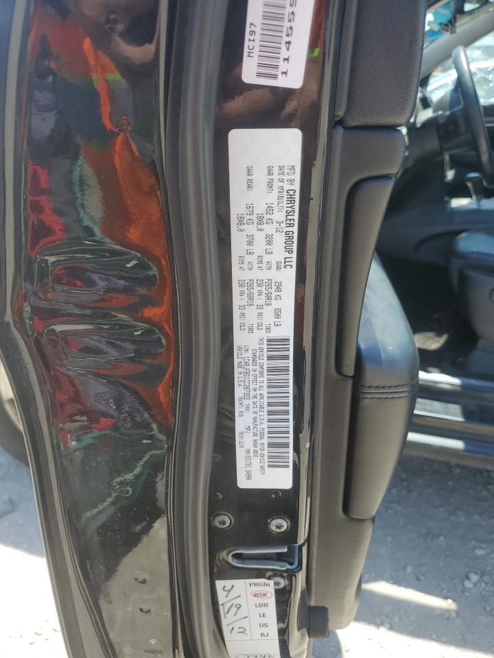 2012 Jeep Grand Cherokee Limited VIN: 1C4RJFBG1CC287322 Lot: 63901735