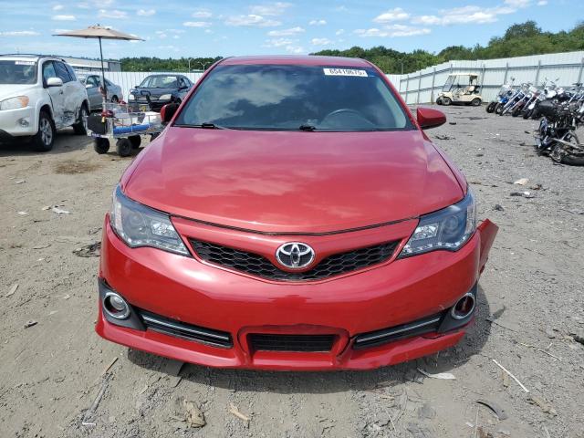  TOYOTA CAMRY 2012 Red