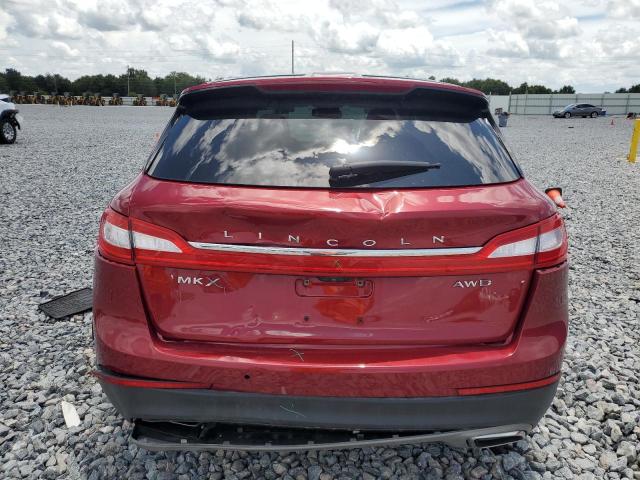 LINCOLN MKX 2016 Красный