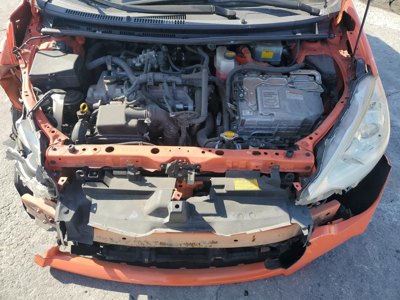 2013 Toyota Prius C VIN: JTDKDTB39D1032614 Lot: 65221965