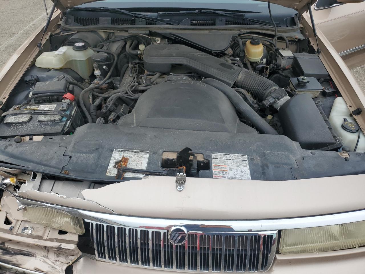 1993 Mercury Grand Marquis Ls VIN: 2MELM75W6PX653434 Lot: 63482405