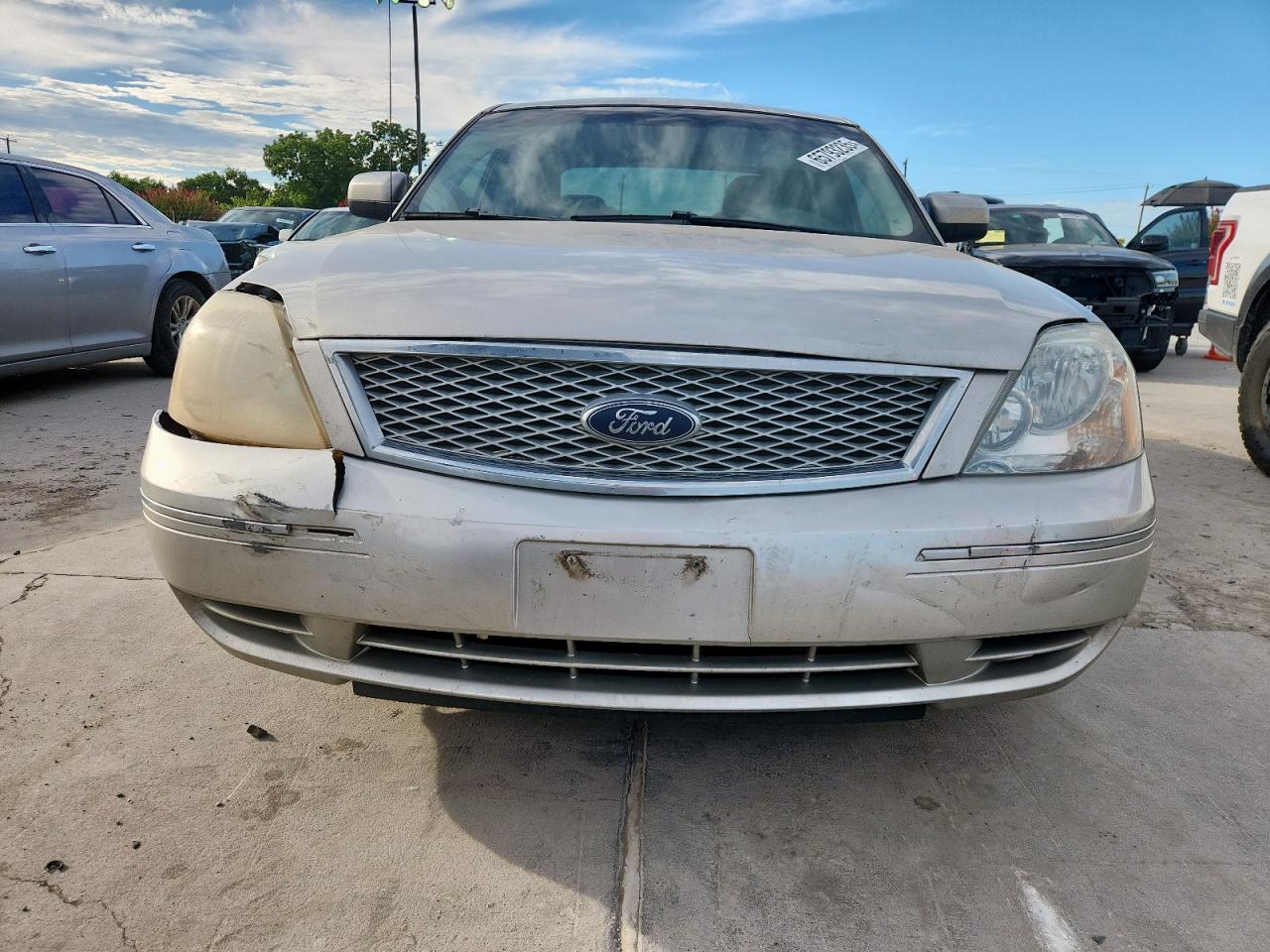 2007 Ford Five Hundred Sel VIN: 1FAHP24187G143444 Lot: 65793235