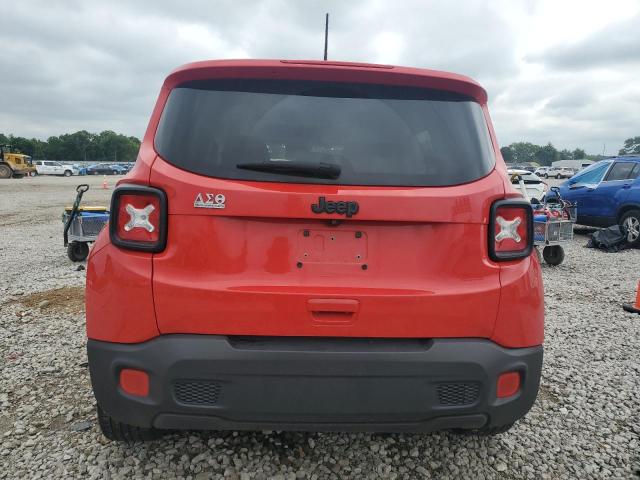 JEEP RENEGADE 2018 Красный