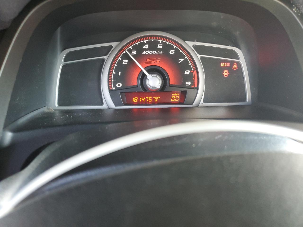 2008 Honda Civic Si VIN: 2HGFG21518H706981 Lot: 63336105