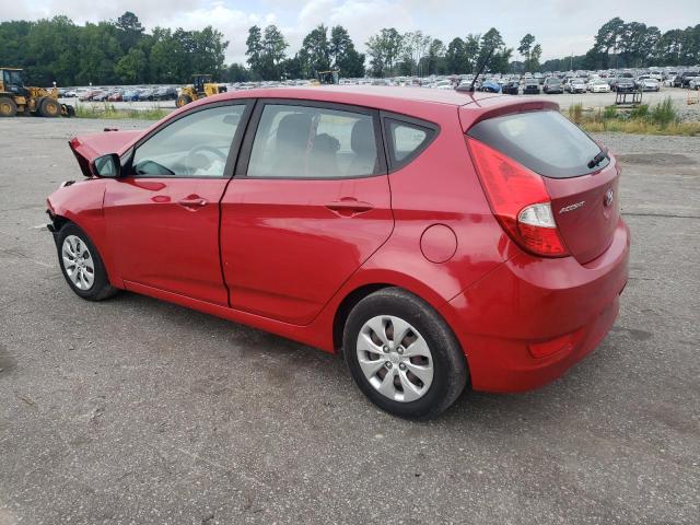 HYUNDAI ACCENT 2017 Красный