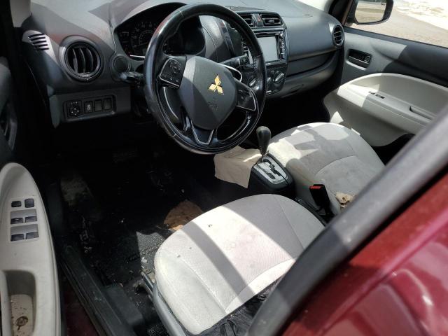 Sedans MITSUBISHI MIRAGE 2017 Czerwony