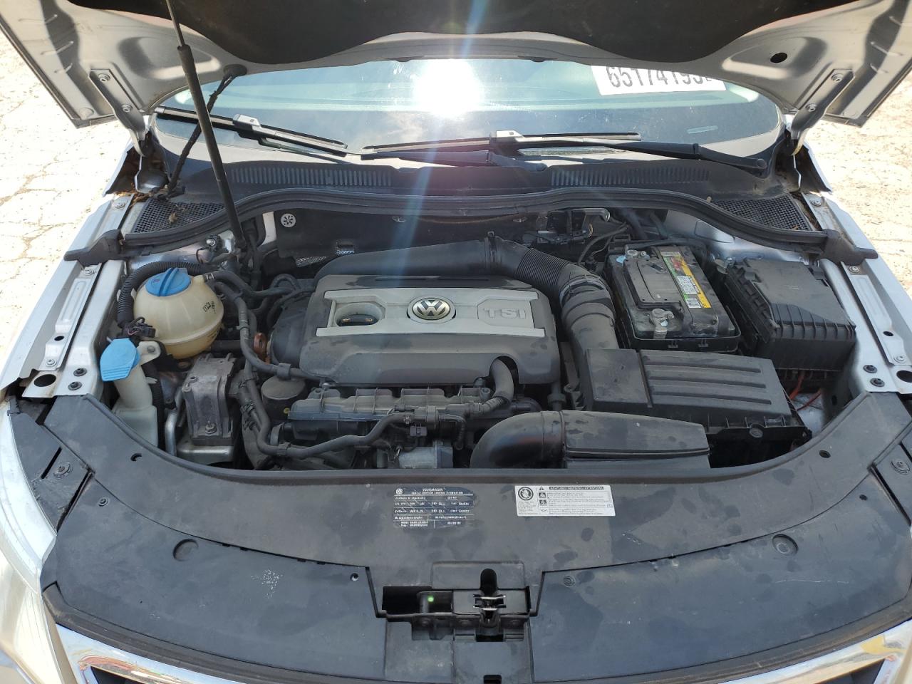 2011 Volkswagen Cc Luxury VIN: WVWHN7AN7BE707366 Lot: 65174195