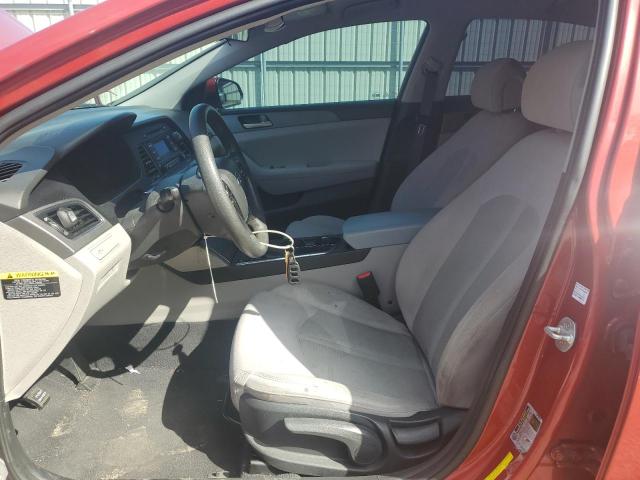 Sedans HYUNDAI SONATA 2017 Red