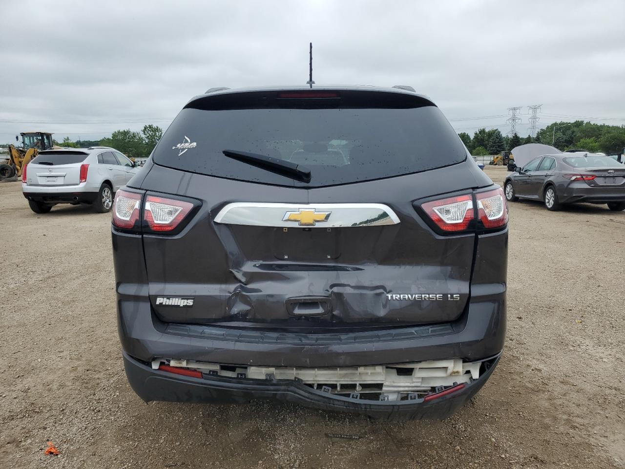 2015 Chevrolet Traverse Ls VIN: 1GNKRFED8FJ157573 Lot: 64524225