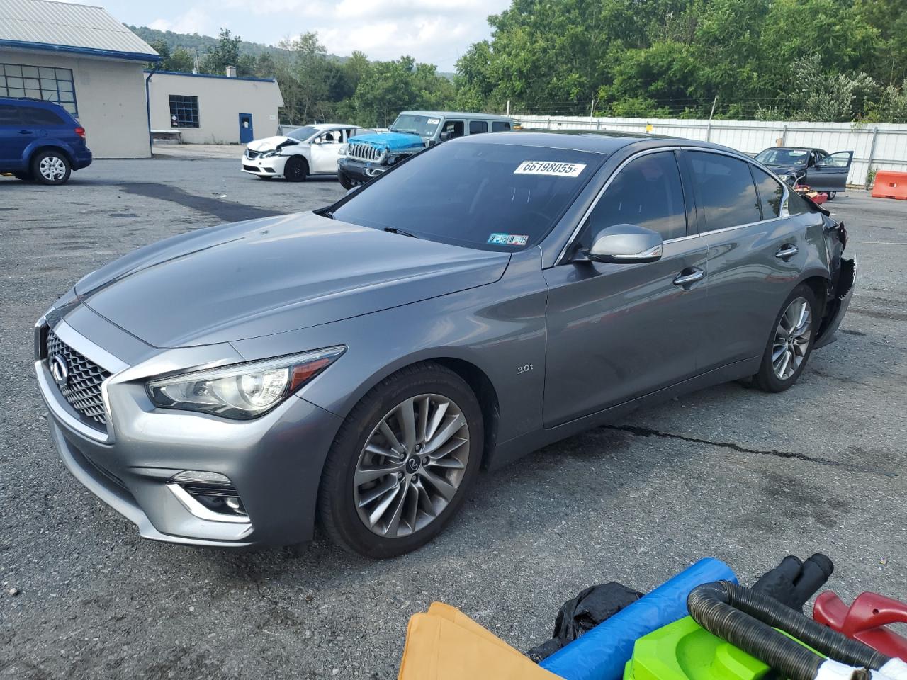 2020 Infiniti Q50 Pure VIN: JN1EV7AP9LM202881 Lot: 66198055