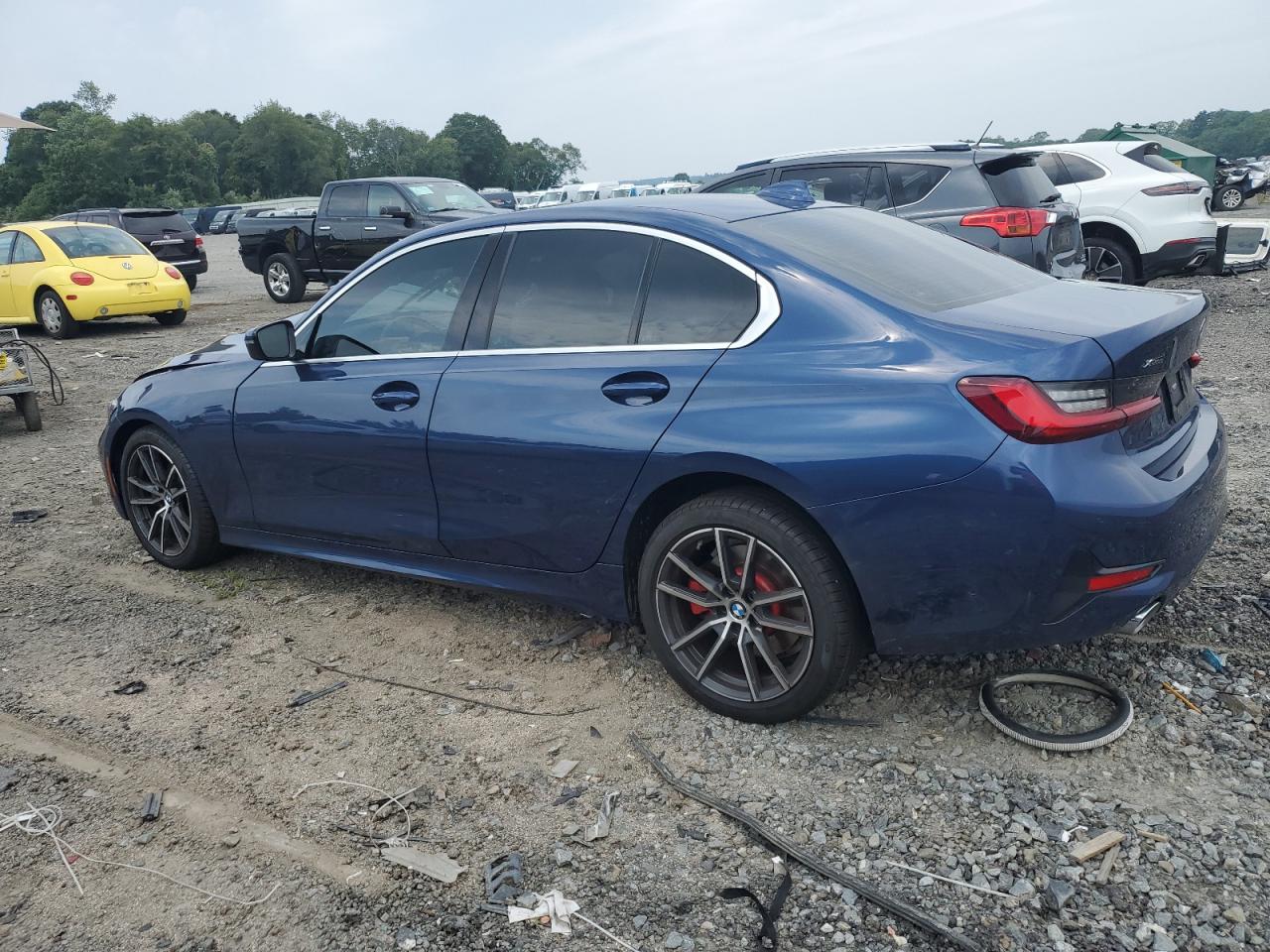 2022 BMW 330Xi blue null gas 3MW5R7J07N8C58710 photo #3