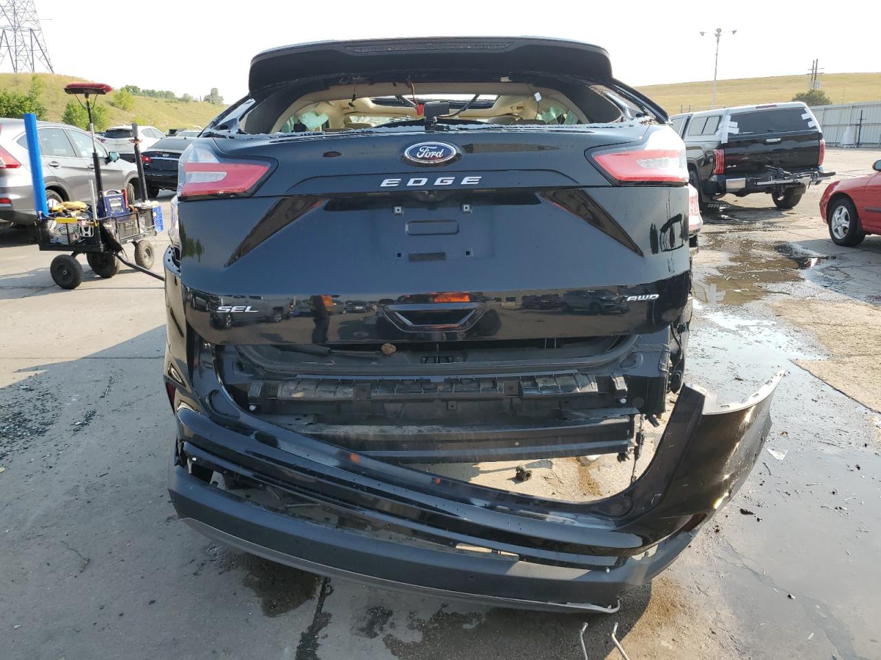 2022 Ford Edge Sel VIN: 2FMPK4J92NBA19311 Lot: 64481595