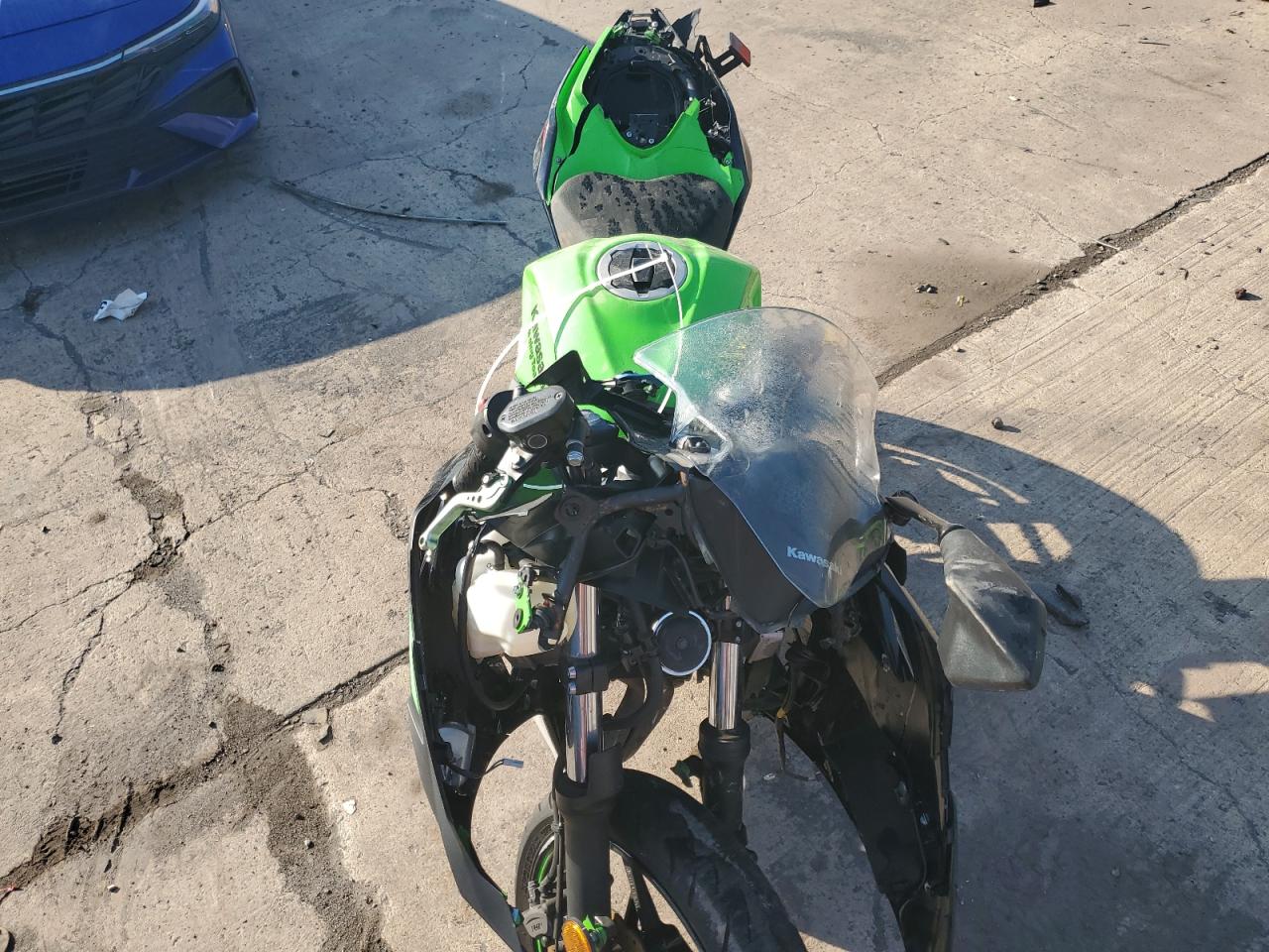 2022 Kawasaki Ninja 400 at PA - Chalfont, Copart lot 63203525