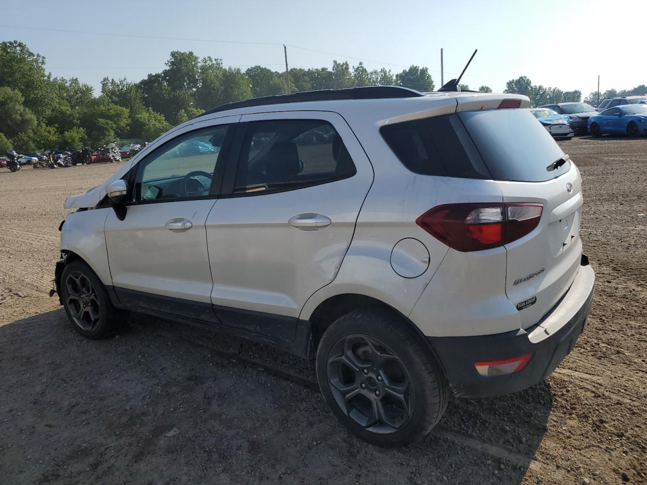2018 Ford Ecosport Ses white null gas MAJ6P1CL3JC178511 photo #3