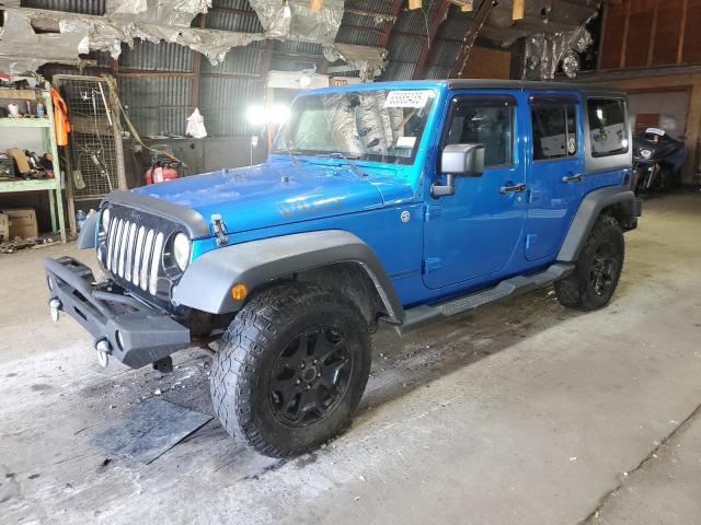 Parquets JEEP WRANGLER 2014 Blue