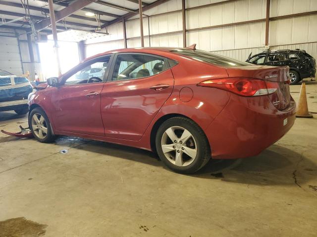  HYUNDAI ELANTRA 2013 Czerwony