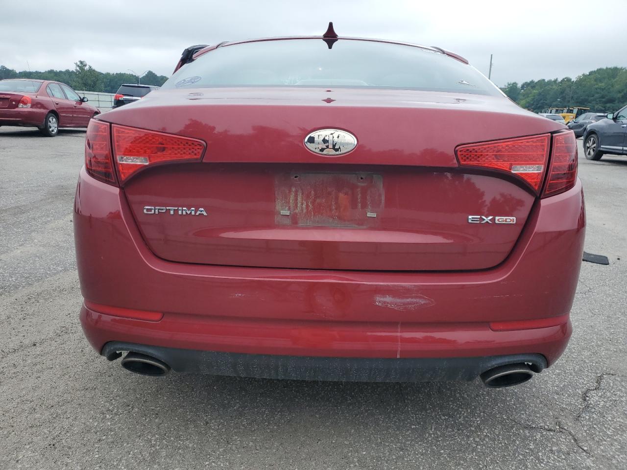 2013 Kia Optima Ex VIN: 5XXGN4A76DG256537 Lot: 63615795