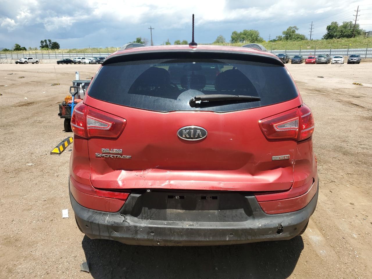 2011 Kia Sportage Ex VIN: KNDPC3A68B7148675 Lot: 63872175