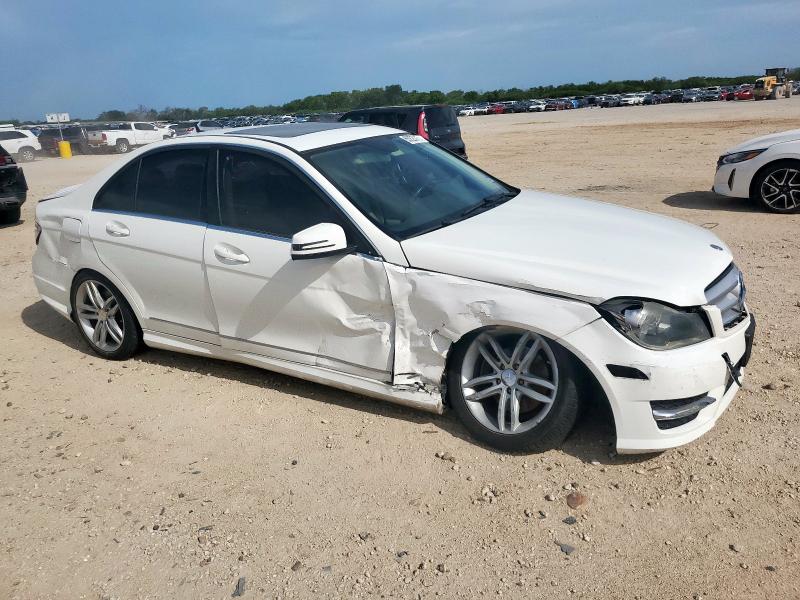  MERCEDES-BENZ C-CLASS 2013 Biały