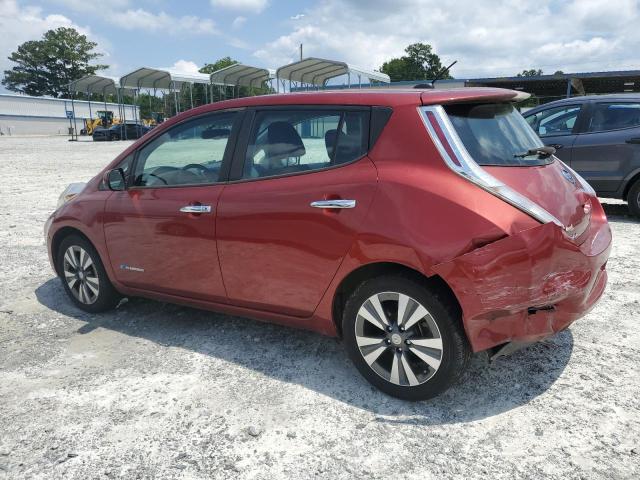  NISSAN LEAF 2015 Red