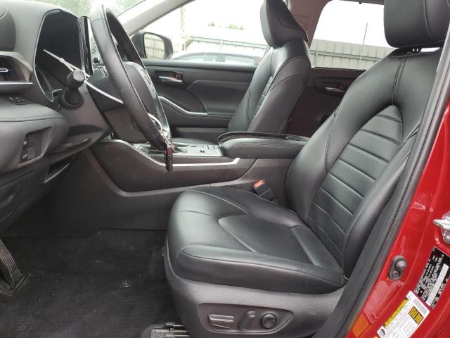  TOYOTA HIGHLANDER 2022 Bordowy