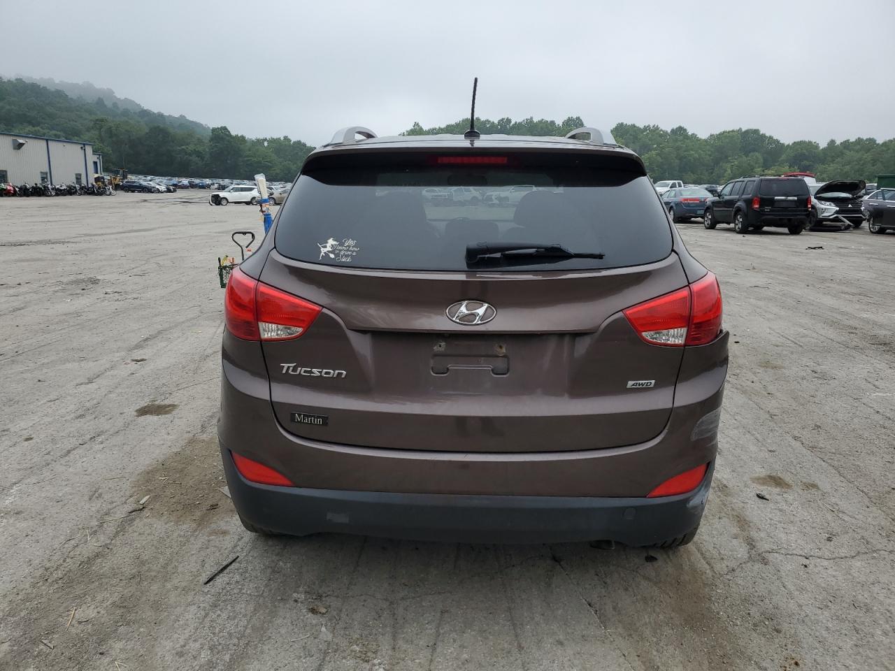 2014 Hyundai Tucson Gls VIN: KM8JUCAG3EU848083 Lot: 63944605
