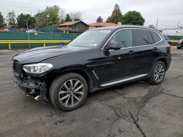  BMW X3 2018 Черный