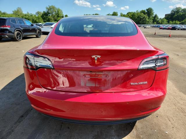  TESLA MODEL 3 2018 Red