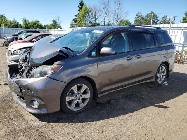 2012 TOYOTA SIENNA SPORT   for sale at Copart ON - TORONTO