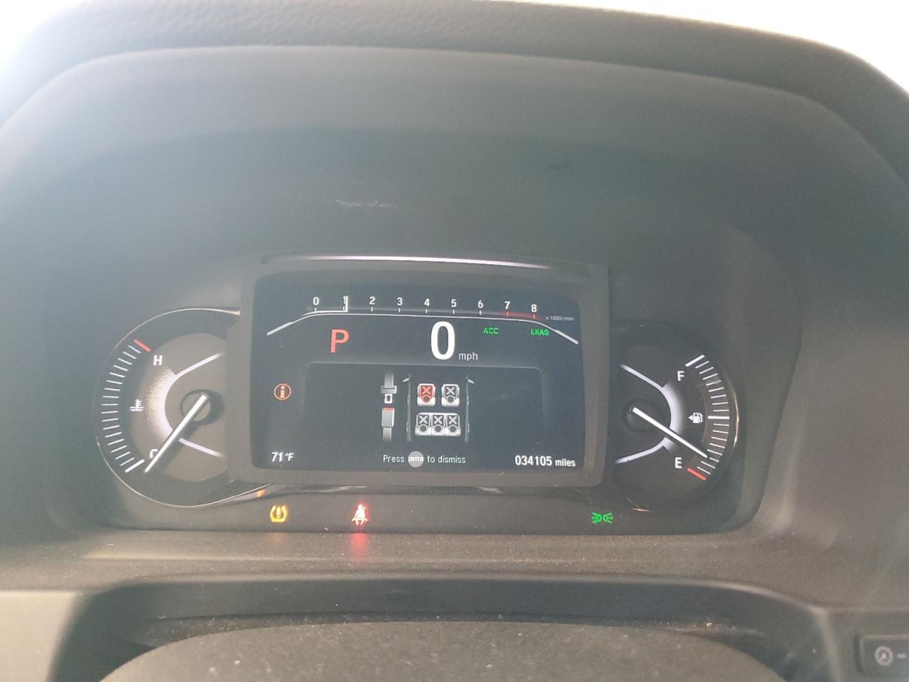 2022 Honda Passport Trail Sport VIN: 5FNYF8H61NB028777 Lot: 65237305