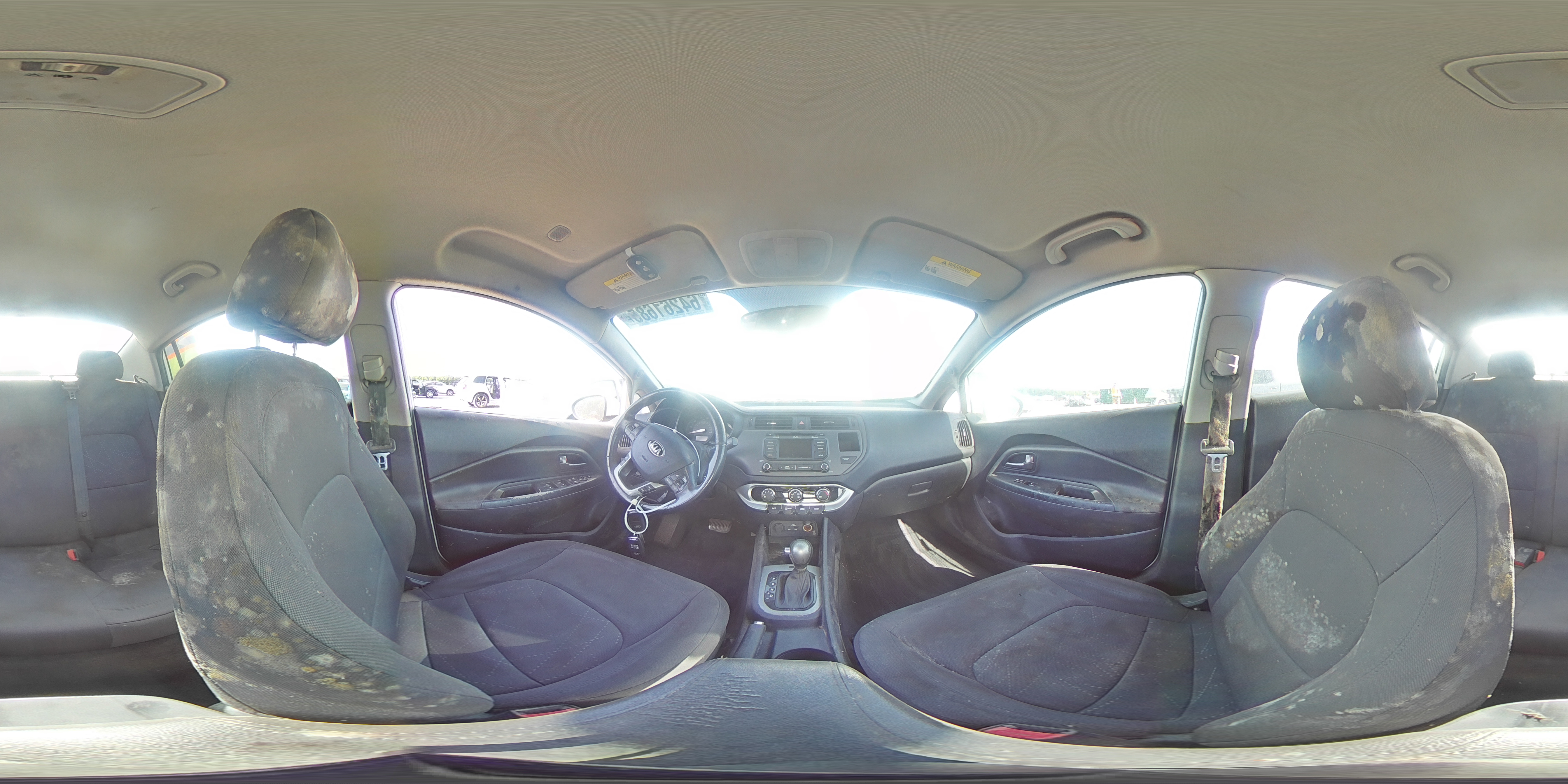 2014 Kia Rio Ex VIN: KNADN4A3XE6354144 Lot: 64261685