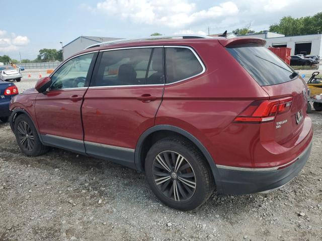  VOLKSWAGEN TIGUAN 2018 Czerwony
