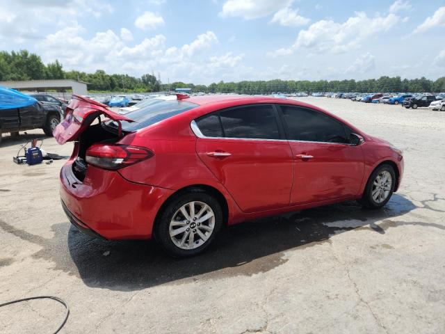  KIA FORTE 2017 Czerwony