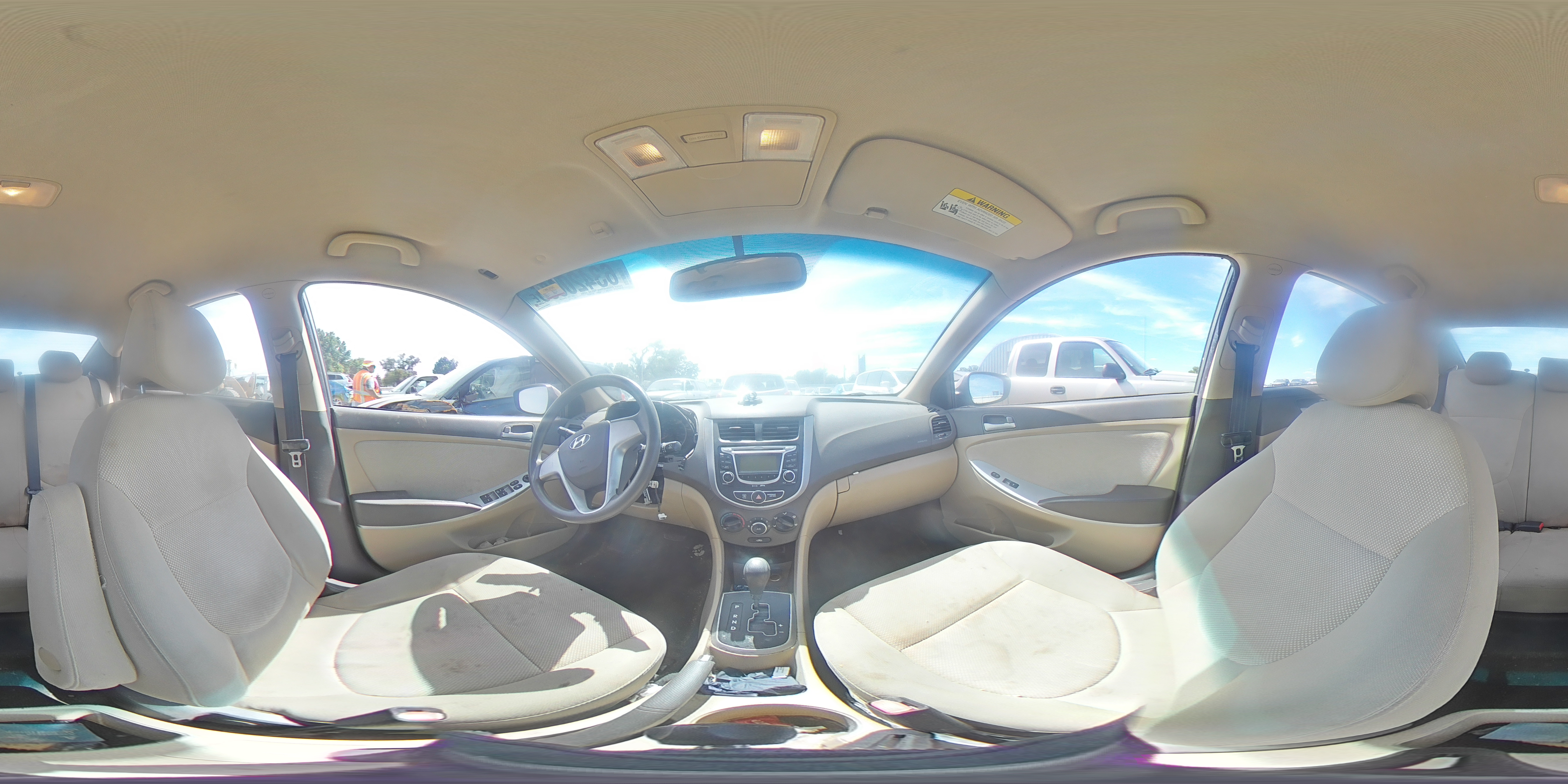 2013 Hyundai Accent Gls VIN: KMHCT4AE7DU429555 Lot: 63420605