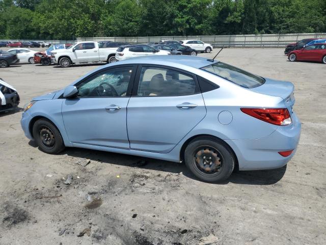  HYUNDAI ACCENT 2014 Granatowy