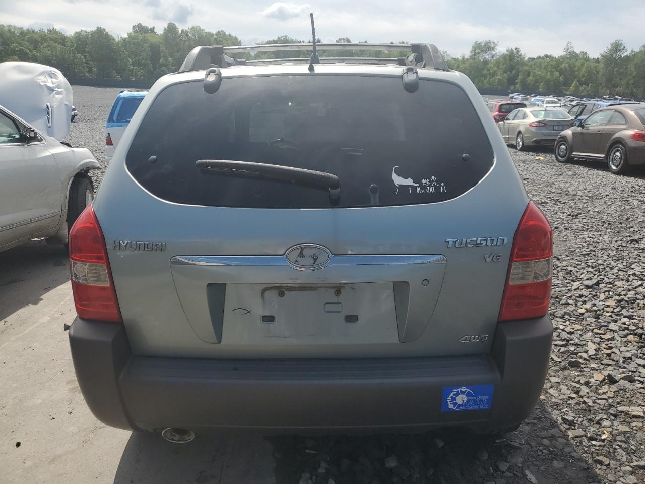 2006 Hyundai Tucson Gls VIN: KM8JN72D66U334092 Lot: 63009535
