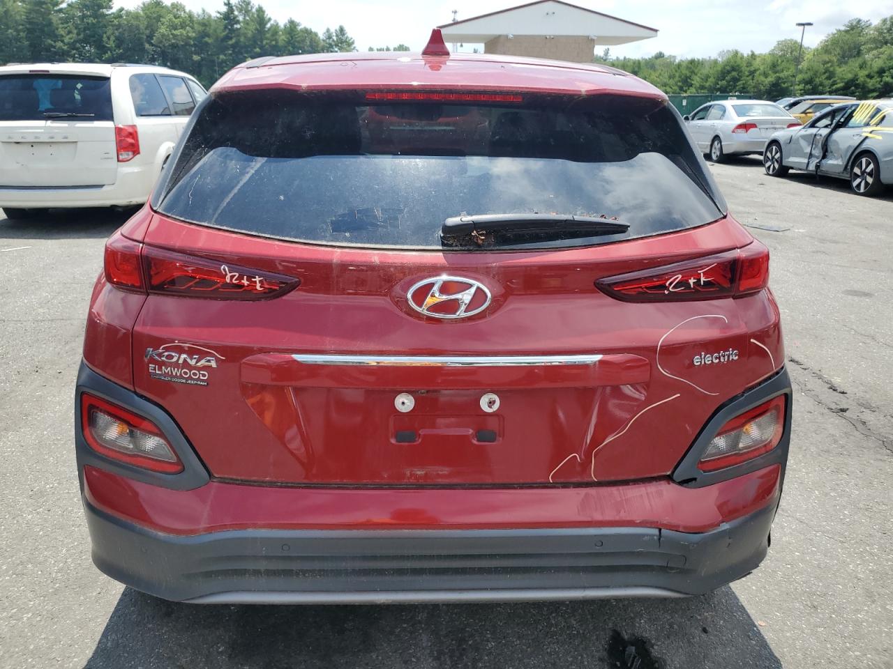 2021 Hyundai Kona Ultimate VIN: KM8K53AG6MU125571 Lot: 62712665