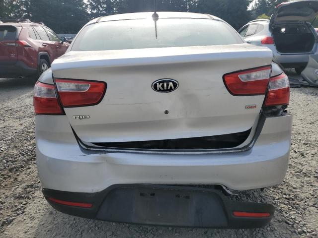  KIA RIO 2013 Silver