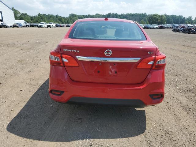  NISSAN SENTRA 2018 Красный