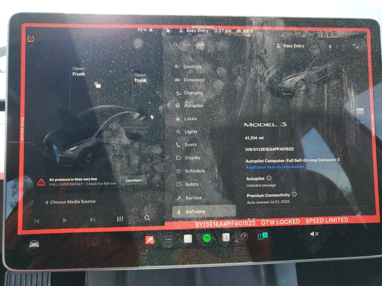 2023 Tesla Model 3 VIN: 5YJ3E1EA4PF401522 Lot: 64719665